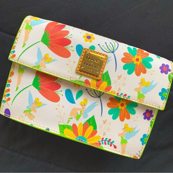 TINKER BELL DOONEY AND BOURKE CROSSBODY BAG WORN COUPLES OF TIMES LIKE NEW c - Picture 1 of 6